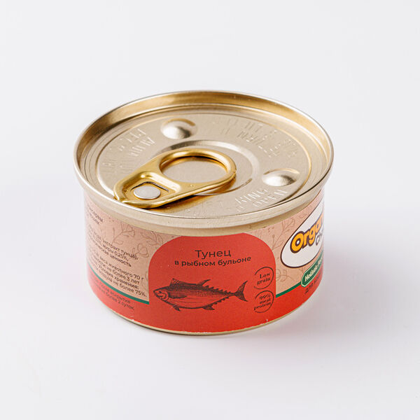 Консервы ORGANIC CHOICE для кошек Low Grain Тунец в рыбном бульоне