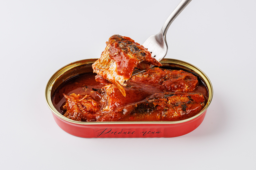 

Сардина Рыбное меню тушки бланшированные в томате 175 г