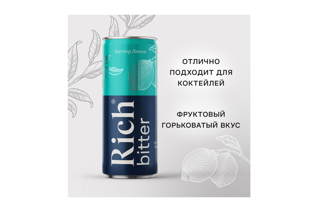

Тоник Rich bitter Лемон 330 мл