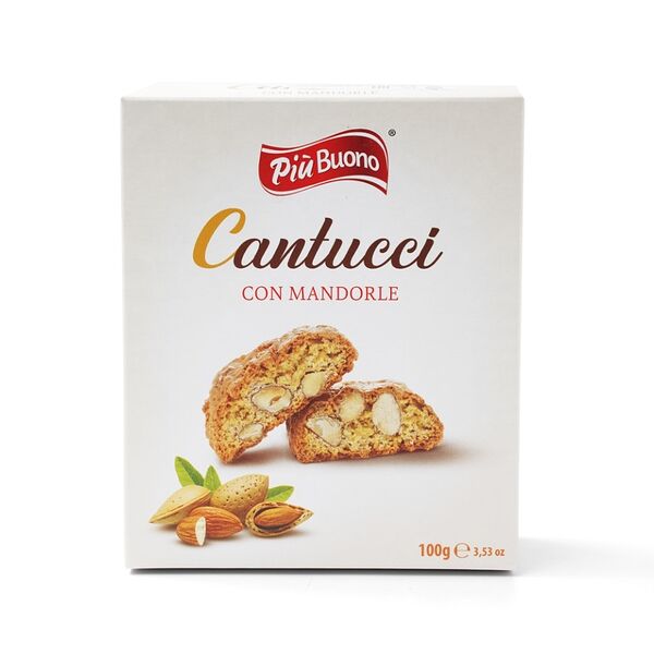 Печенье Piu Buono Кантуччи с миндалем 100 г