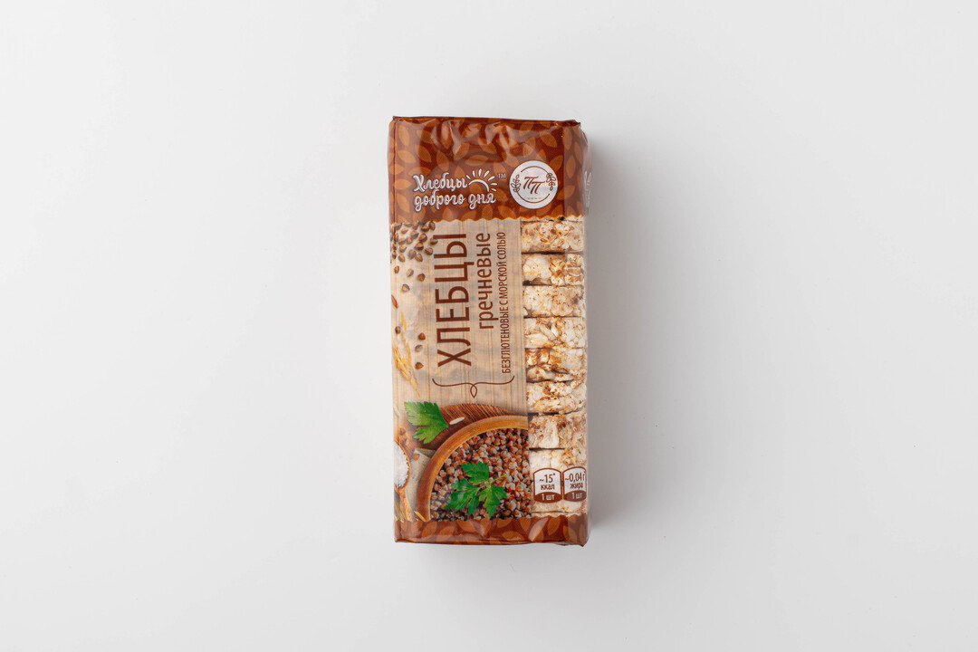 

Хлебцы "Гречневые" с морской солью