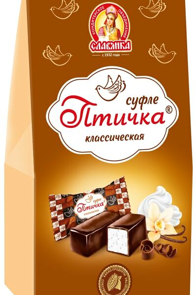 Конфеты Птичка Классическая Суфле 141г