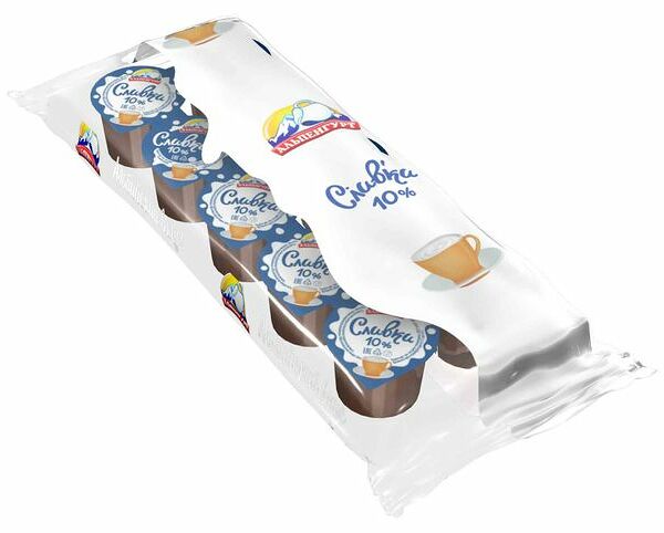 Сливки Альпенгурт 10% порционные 10х10 мл 