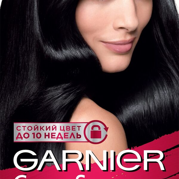 Краска для волос Garnier Color Sensation 1.0 Драгоценный черный агат 110 мл
