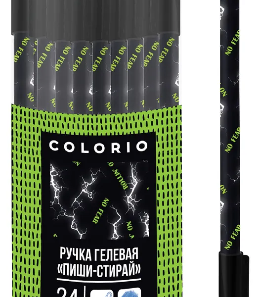 Ручка гелевая пиши-стирай Colorio синяя, 1 шт