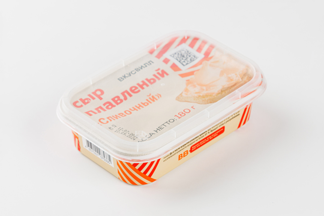 

Сыр плавленый "Сливочный", 180г
