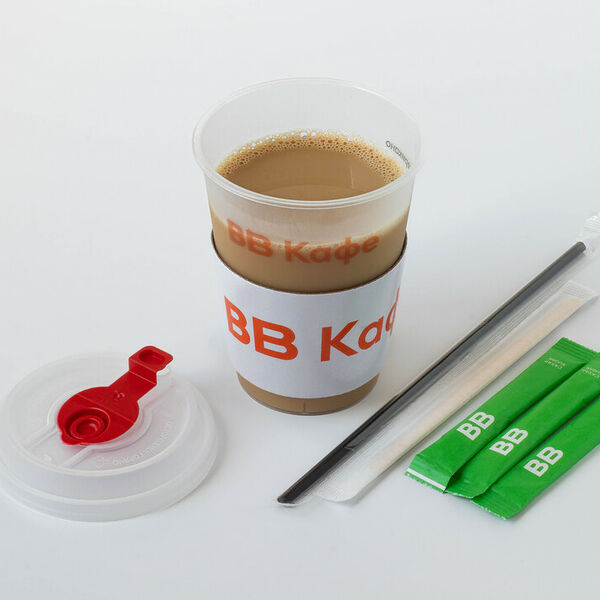 Кофе Флэт Уайт 0,3 на миндальном напитке, кафе