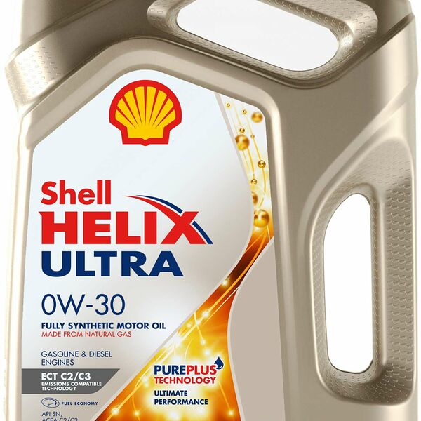 Масло моторное синтетическое Shell Helix Ultra ECT 0W-30, 1 л