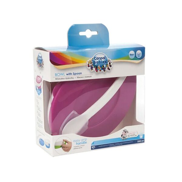 Миска с ложкой арт.31/406_pin