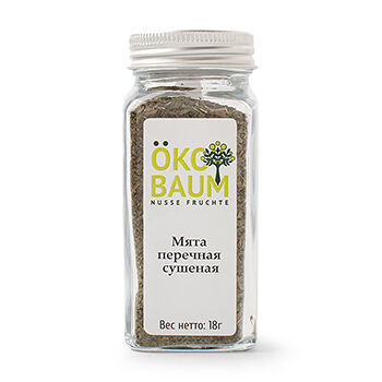 Приправа OKO BAUM мята сушеная 18г, Россия