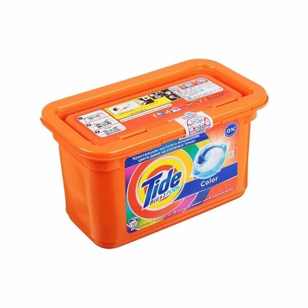 Капсулы для стирки Tide Color 10 шт