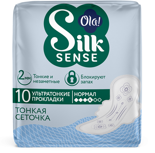 Прокладки Ola! Silk Sense Ultra normal ультратонкие 10 шт
