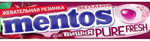 Жевательная резинка Mentos Pure Fresh Вишня 15.5г