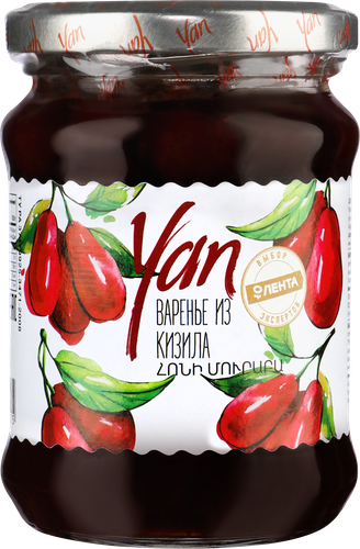 

Варенье Yan из кизила 300 г