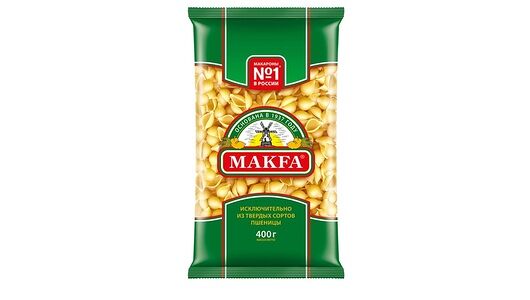 Макаронные изделия Макфа Ракушки 400 г