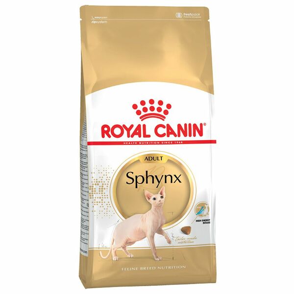 Royal Canin Sphynx Adult для взрослых кошек породы сфинкс Курица