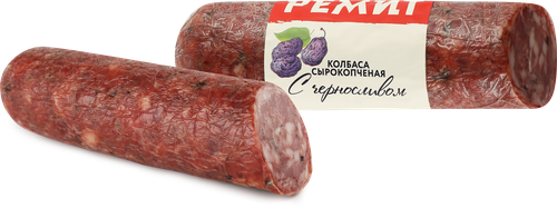 

Колбаса сырокопченая Ремит с черносливом, весовая