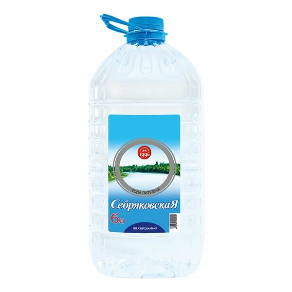 Вода Себряковская негазированная 6л