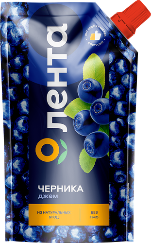 Джем Лента Черничный, 270 г