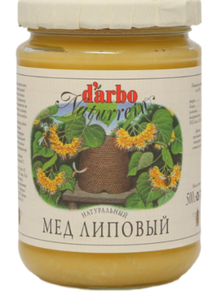 Мед Darbo Липовый 500г