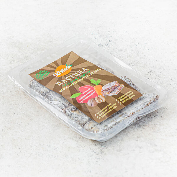 Пастила Kisher яблоко, морковь, грецкий орех