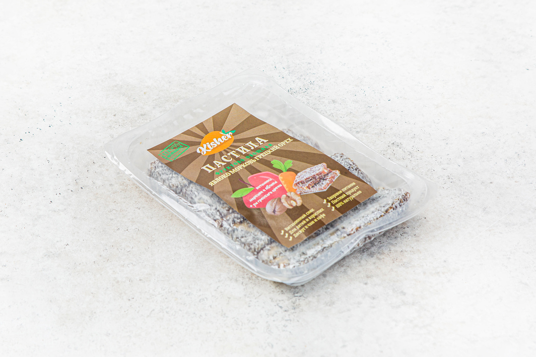 

Пастила "Яблоко Морковь Грецкий орех" с кокосом