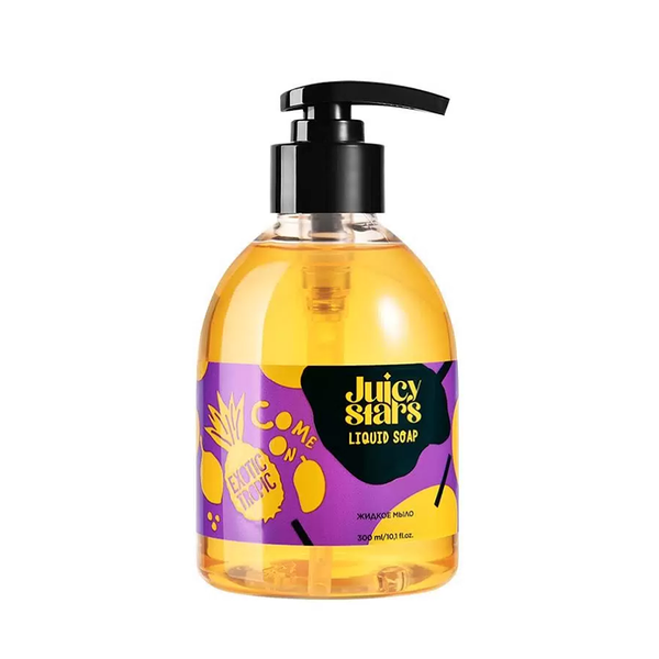 Жидкое мыло для рук Juicy Stars Камон Экзотик Тропик! 300 мл
