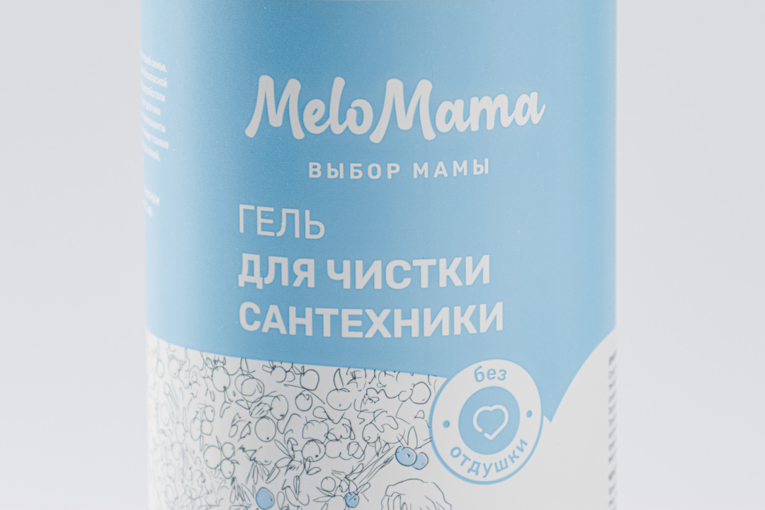 

Гель для сантехники MeloMama (без отдушки), 500 мл