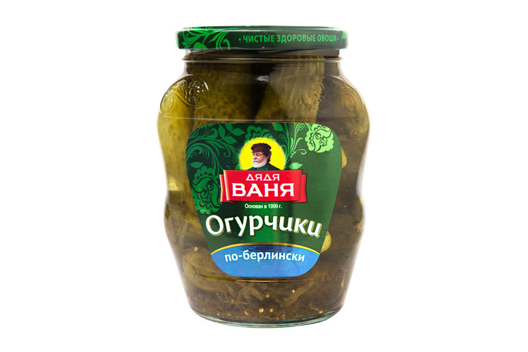 

Огурчики Дядя Ваня по-берлински маринованные 680 г