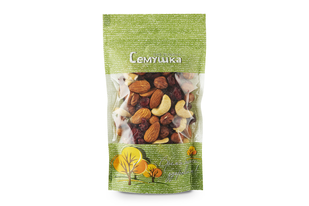 

Смесь орехов Семушка с клюквой 50 г