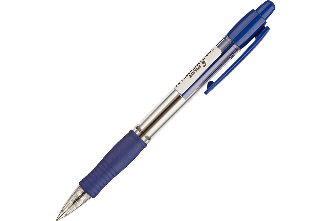 

Ручка шариковая автоматическая Pilot BPGP-10R-F синяя (толщина линии 0.22 мм) (К)