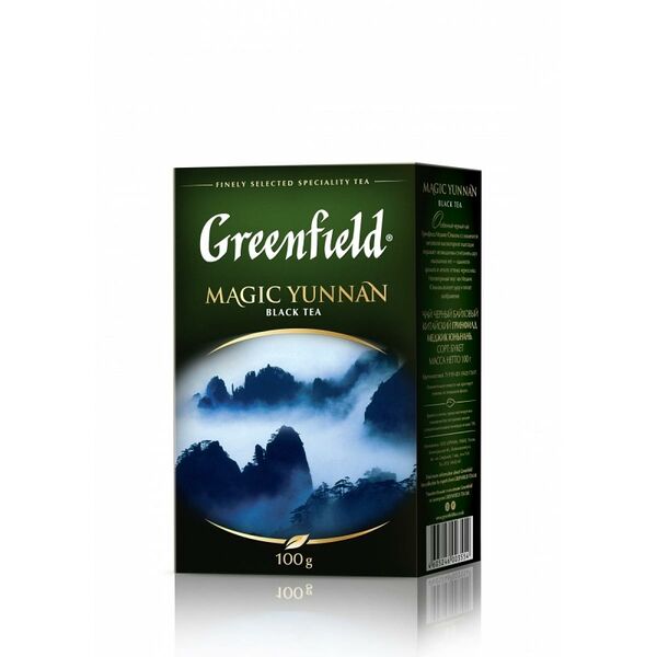 Чай черный Greenfield Magic Yunnan крупнолист. вес 0.1 кг