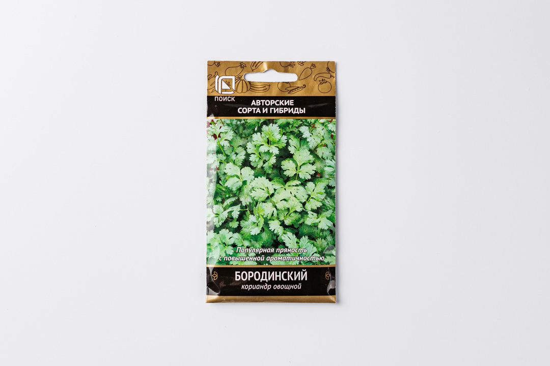 

Семена ТМ Поиск Кориандр овощной Бородинский 3 г