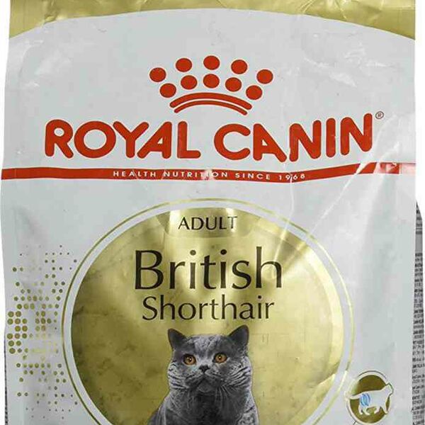 Корм для взрослых британских короткошёрстных кошек старше 12 месяцев Royal Canin British Shorthair