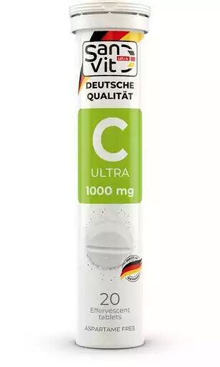 San UltraVit Витамин C таблетки шипучие 20 шт