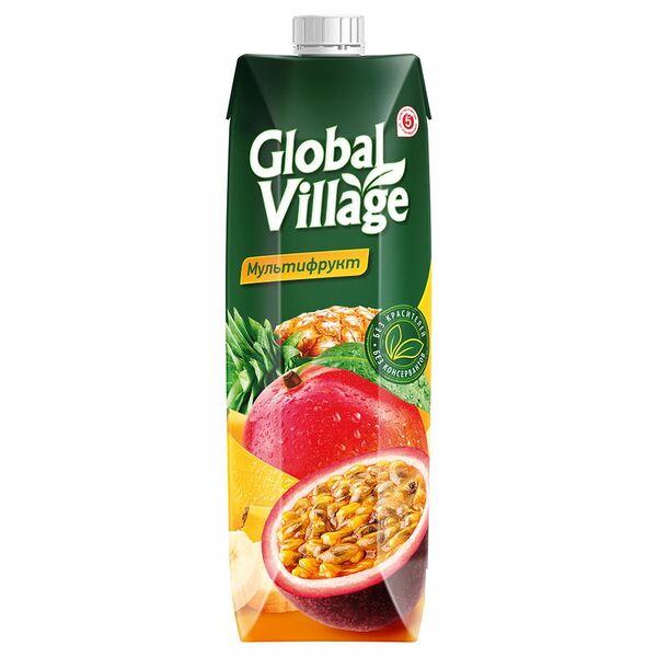 Нектар Global Village мультифруктовый 950мл