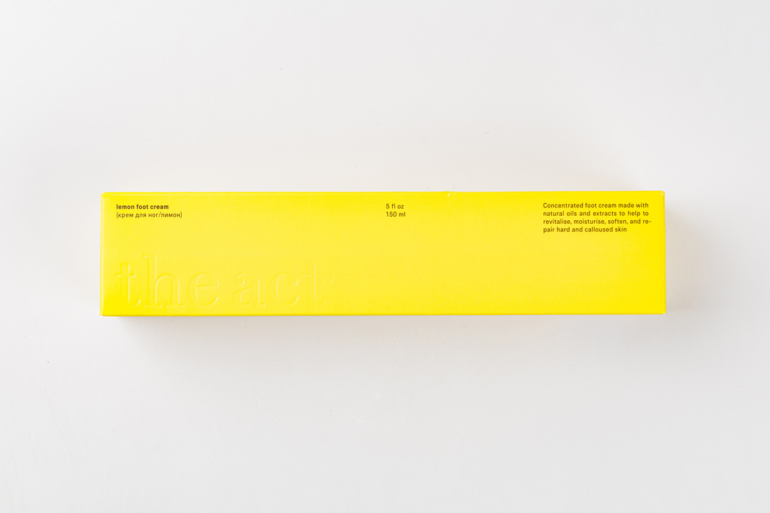 

Крем для ног The Act Лимон увлажняющий 150 мл