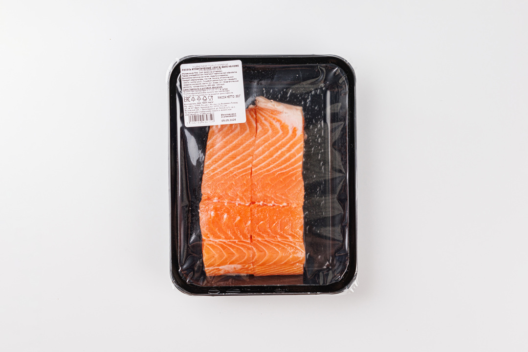 

Семга филе на коже охл.