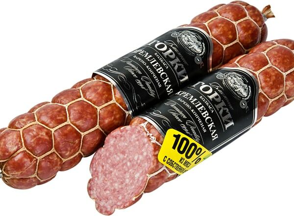 Колбаса Ближние горки Кремлевская варено-копченая