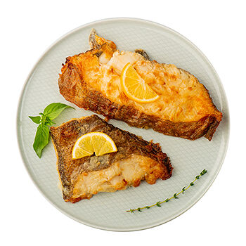 Палтус жареный от бренд-шефа АВ