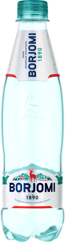 

Вода минеральная BORJOMI природная лечебно-столовая газированная, 0.5л