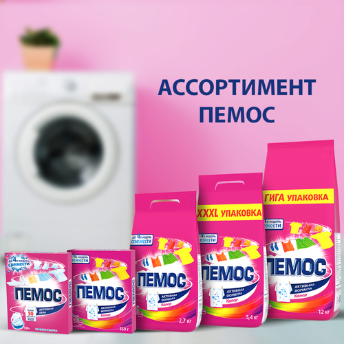 

Стиральный порошок Пемос Активная пена 350 г