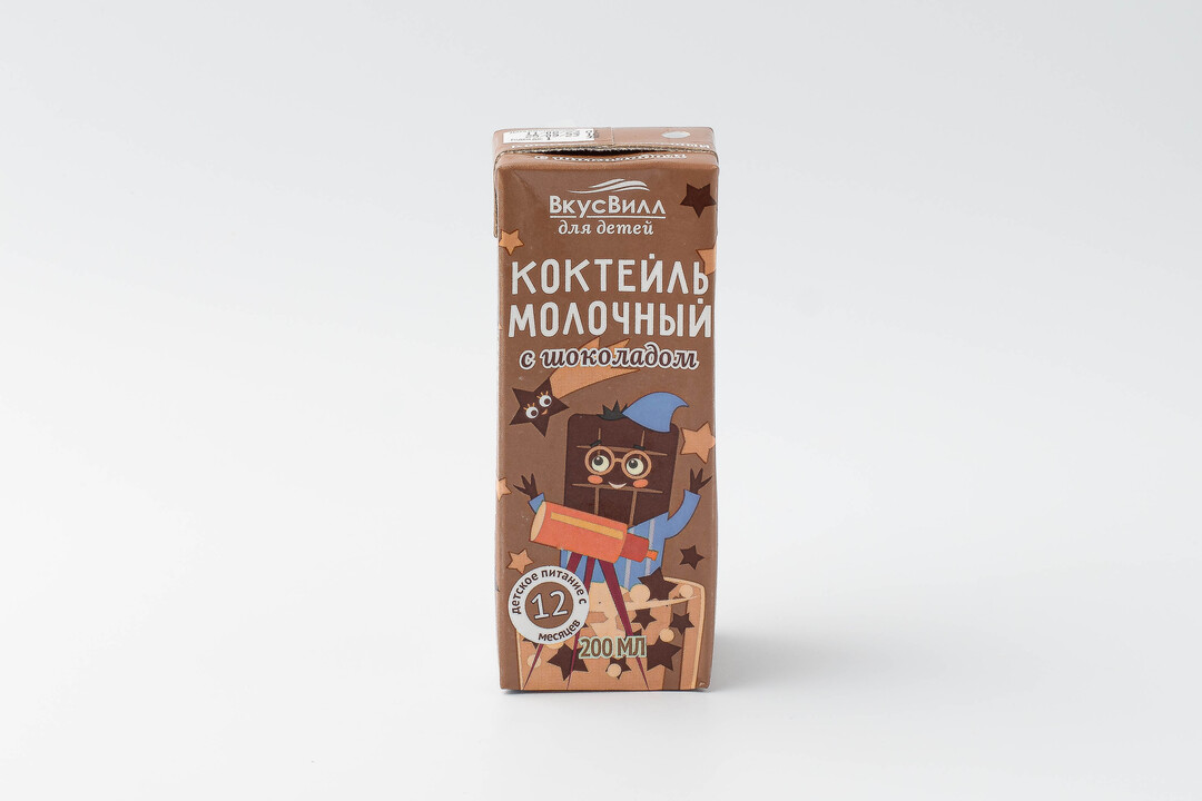 

Коктейль детский молочный с шоколадом 2,5%