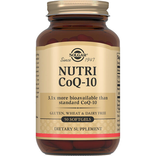 Solgar Nutri CoQ-10 капсулы 50 шт