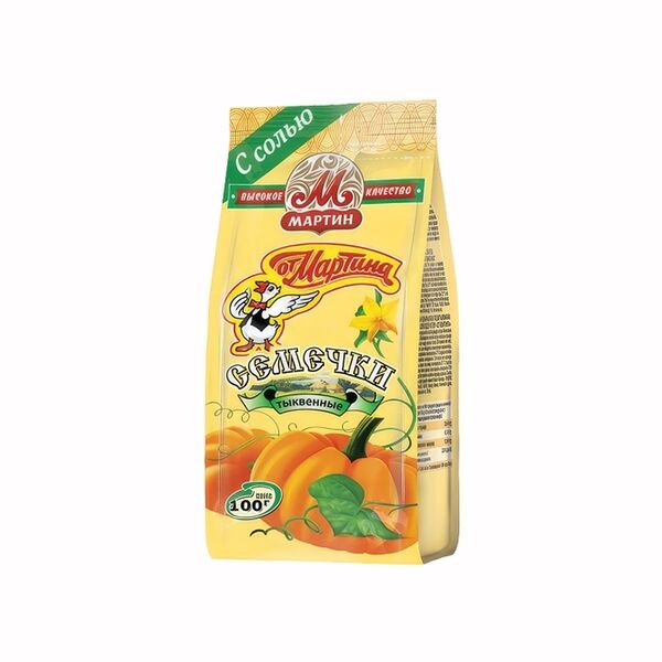 Семечки тыквенные От Мартина соленые неочищенные 100г