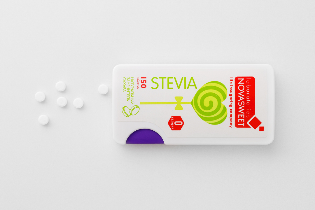 

Заменитель сахара Novasweet Стевия таблетки 150 шт.