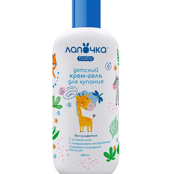 Лапочка крем-гель для купания, 400 мл