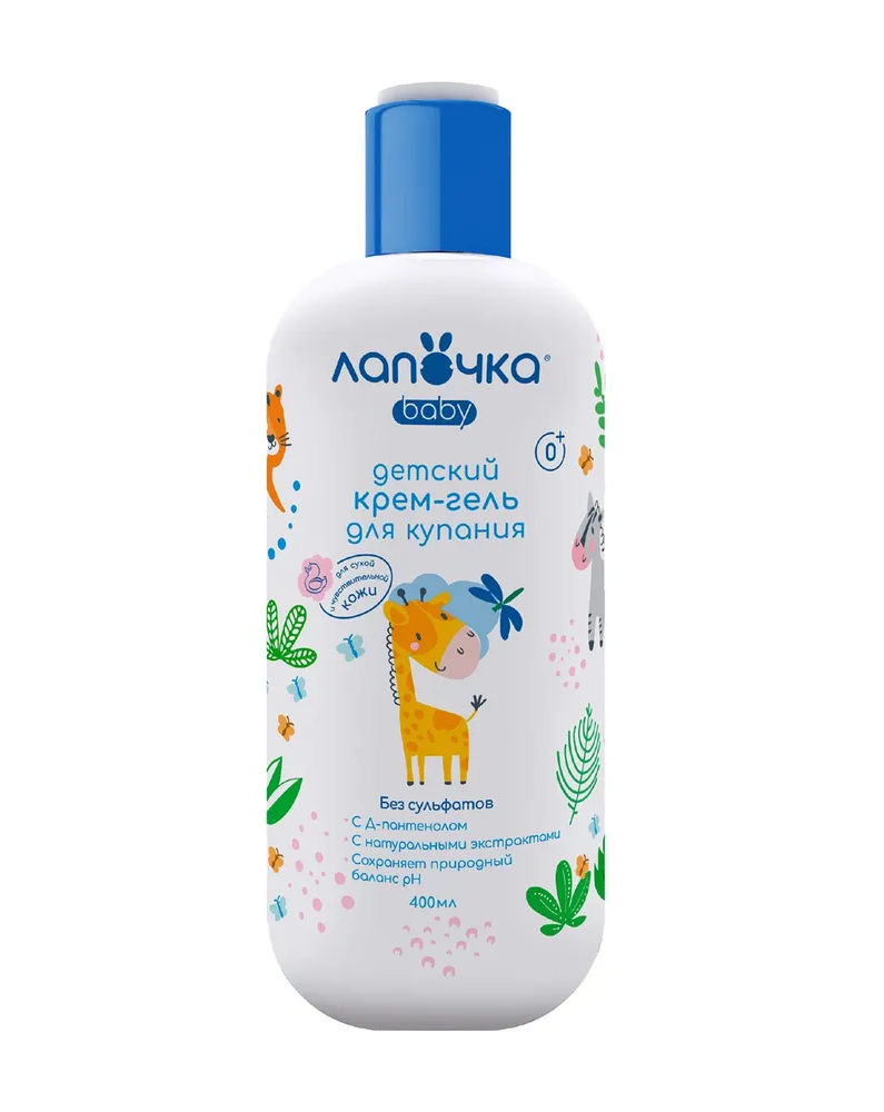 

Крем-гель для купания Лапочка 400 мл