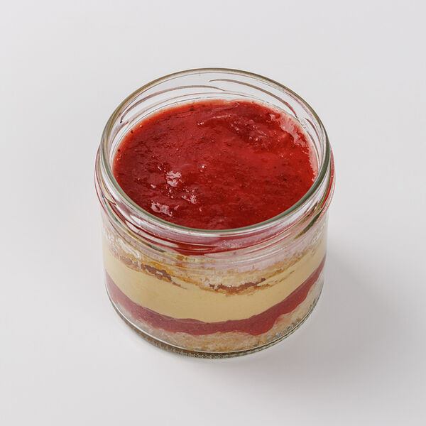 Десерт замороженный в банке Манго клубника без добавления белого сахара