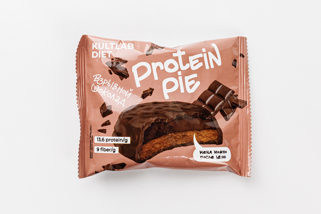 

Протеиновое печенье Kultlab Protein Pie взрывной шоколад 60 г